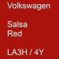 Preview: Volkswagen, Salsa Red, LA3H / 4Y.